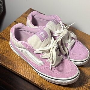 Vans Old Skool Sneakers in Lavender & Cream
